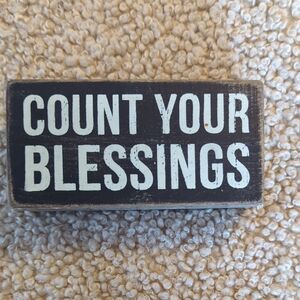 Primitives by Kathy Black and White Inspirational Sign